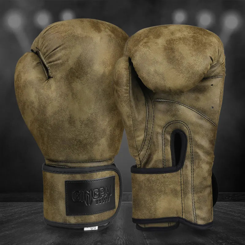 Wholesale Adult Men's Boxing Gloves Sandbag Training Punching Gloves 8 10 12oz MMA Fight Boxing Muay Thai Match Special Gloves
