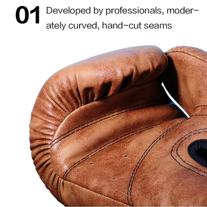 Wholesale Adult Men's Boxing Gloves Sandbag Training Punching Gloves 8 10 12oz MMA Fight Boxing Muay Thai Match Special Gloves