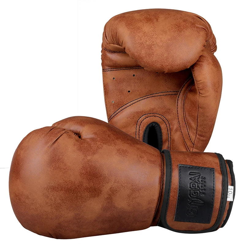 Wholesale Adult Men's Boxing Gloves Sandbag Training Punching Gloves 8 10 12oz MMA Fight Boxing Muay Thai Match Special Gloves