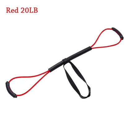 1PC MMA Boxing Resistance Rubber Training Bands Speed Training Pull Rope Muay Thai Karate Power Workout Strength Gym Equipment