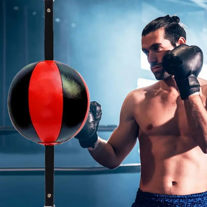 Double End Boxing Ball Dodging Speed Bag Gym Gym Speed Boxing Bags Boxing Double End Ball Sturdy Gym Accessories Boxing Training