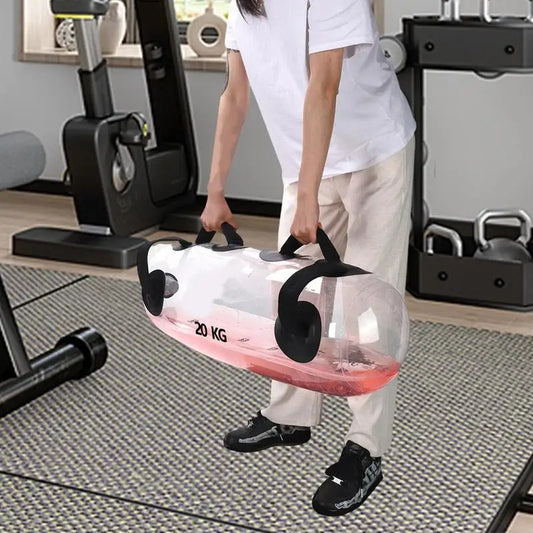 Fitness Aqua Bag Water Power Bags Workout Sandbag Water Home Gym Weightlifting Core Training Bodybuilding CrossfitExercise Tool